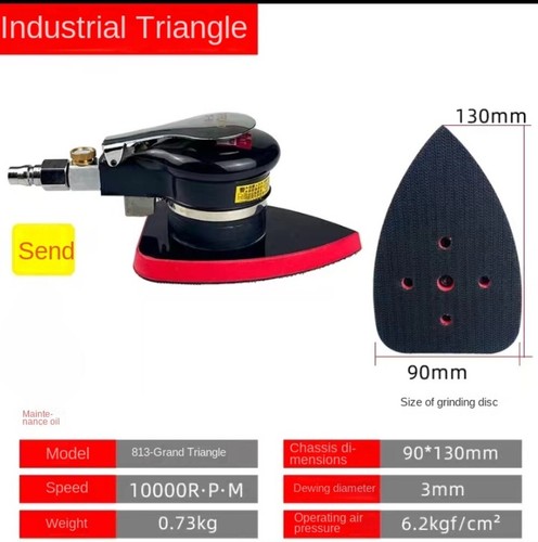 813 Air Sander Pneumatic Grinder Mini Handheld Polisher 10000rpm for Wood - Picture 11 of 13