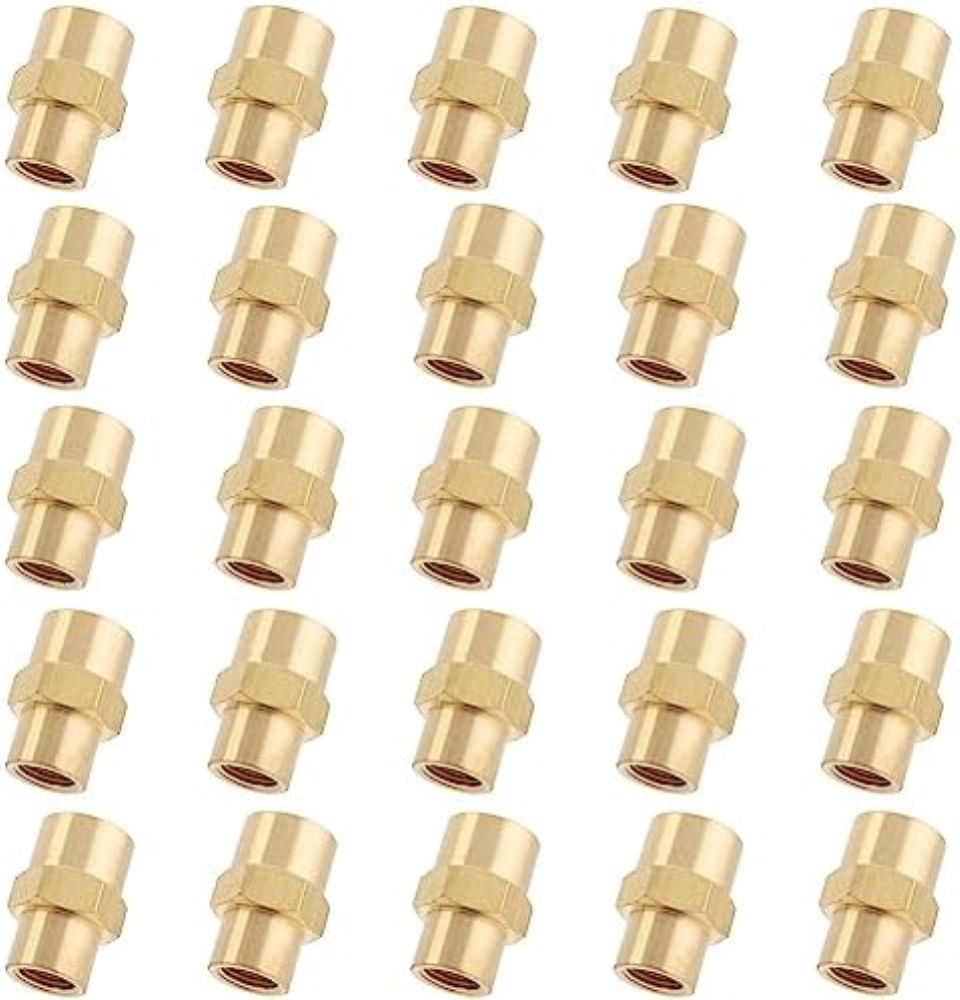 Raccordo Ottone 1/4 x 1/8 BSP Femmina | Per i Tuoi Progetti Idraulici
