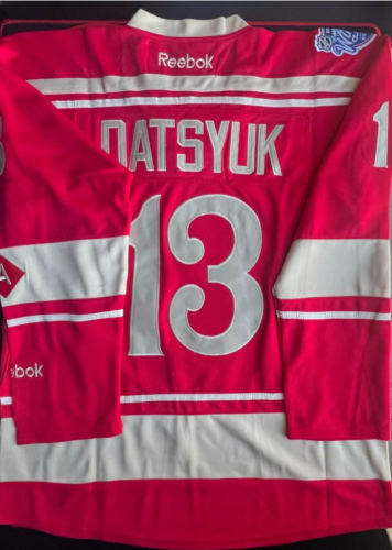 Detroit Red Wings #13 Pavel Datsyuk Stitched Hockey Jersey Size XLarge NWOT