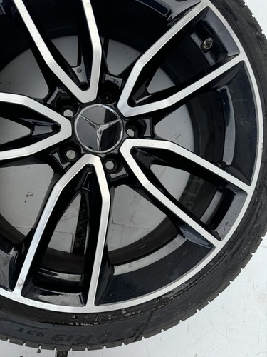 MERCEDES C CLASS AMG C43 W205 19" 7.5J FRONT ALLOY WHEEL+TYRE A2054010701 - Picture 4 of 16