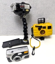SEA＆SEA YS-25 Auto Underwater Strobe Diving SeaLife ReefMaster SL20 Housing Cam