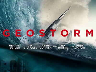 Geostorm (DVD-2018,1-Disc) Gerard 