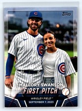 2024 Topps Series 2 Mallory Swanson - First Pitch - Cubs