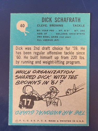 Tarjetas de fútbol americano Philadelphia 1964 completan el conjunto que elijas #1 - 98 - Imagen 79 de 195