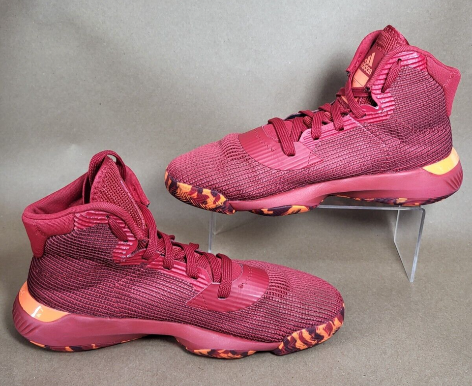 Adidas Pro Bounce Size 9 Basketball Shoes Men's Red High top eBay