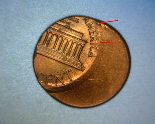 1983 LINCOLN CENT, 🌟 OFF CENTER🌟 R/B & nice Toning🌟VERY NICE🌟US ERROR COIN - Picture 4 of 4