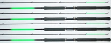 4 each GRIZZLY'S CRAPPIE COMMANDER 14' 2 PIECE PRO TROLLER ROD, POLE