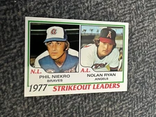 Phil Niekro & Nolan Ryan 2011 Topps 60 Years Of Topps #60YOT-27 (1978 #206)