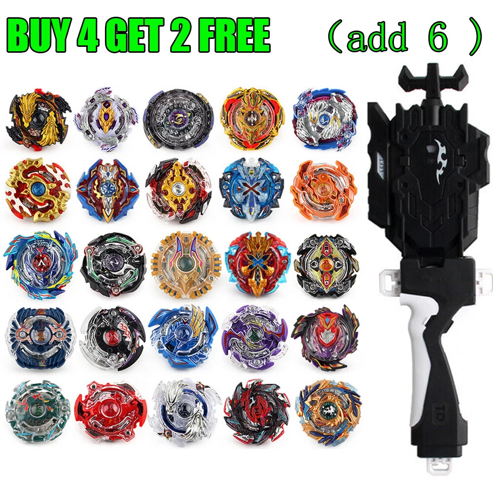 Beyblade Burst Starter Set Toy Bay Blade Spinning Top Kids Launcher Grip Gifts