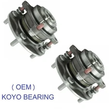Front Wheel Hub & KOYO Bearing Assembly For 2007-2021 TOYOTA TUNDRA 2WD PAIR