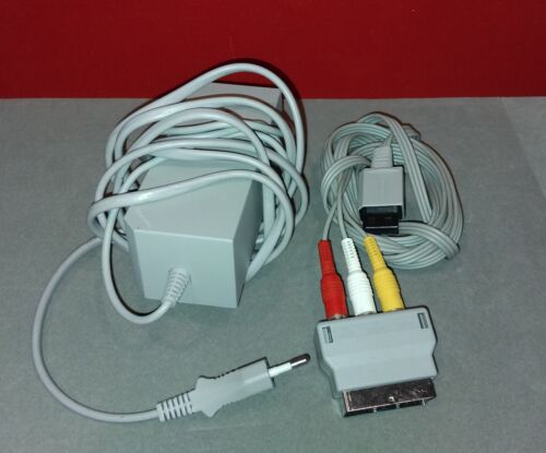 Cable alimentation et cables vidéo NINTENDO Wii - Photo 1/4