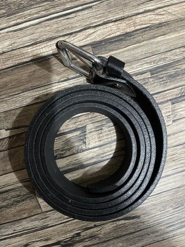 Thick Mens Leather Belts 1.5High Quality Pure Leather Jeans Dress Belt Buckle UK - Picture 3 of 7