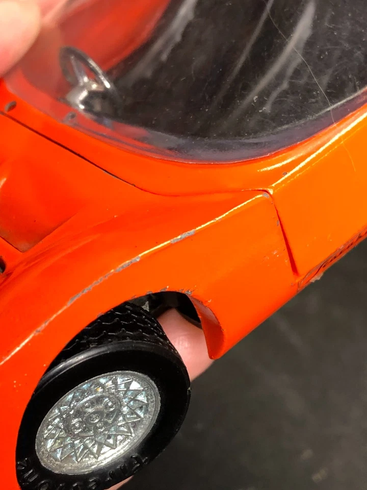 Imperfect 1:25 Diecast Politoys M No. 575 OSI SCARABEO 1600 ALFA ROMEO AS-IS - Image 4 of 4