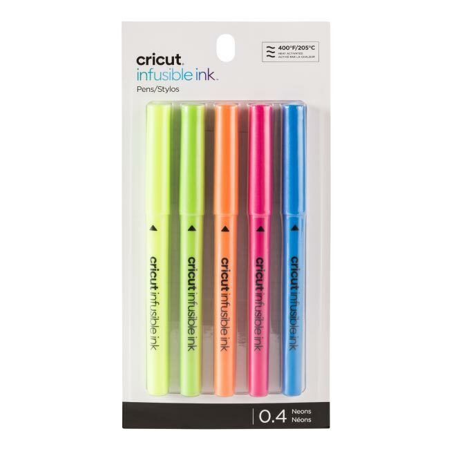 Cricut Infusible Ink Pens 0.4 Super popular specialty store 5 Neons ct Many popular brands