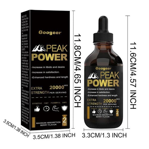 Googeer Peak Power Drops - Boost Energy & Performance,Healthy 60ml - Picture 3 of 15