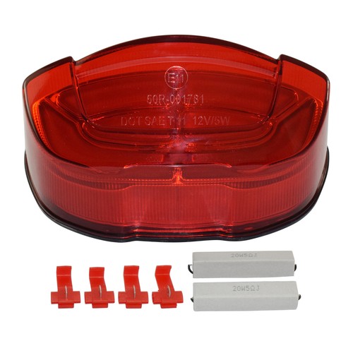 Red Led Integrated Blinker Taillight For HONDA CB125R CB250R CB300R 2018-2022 - Picture 2 of 11