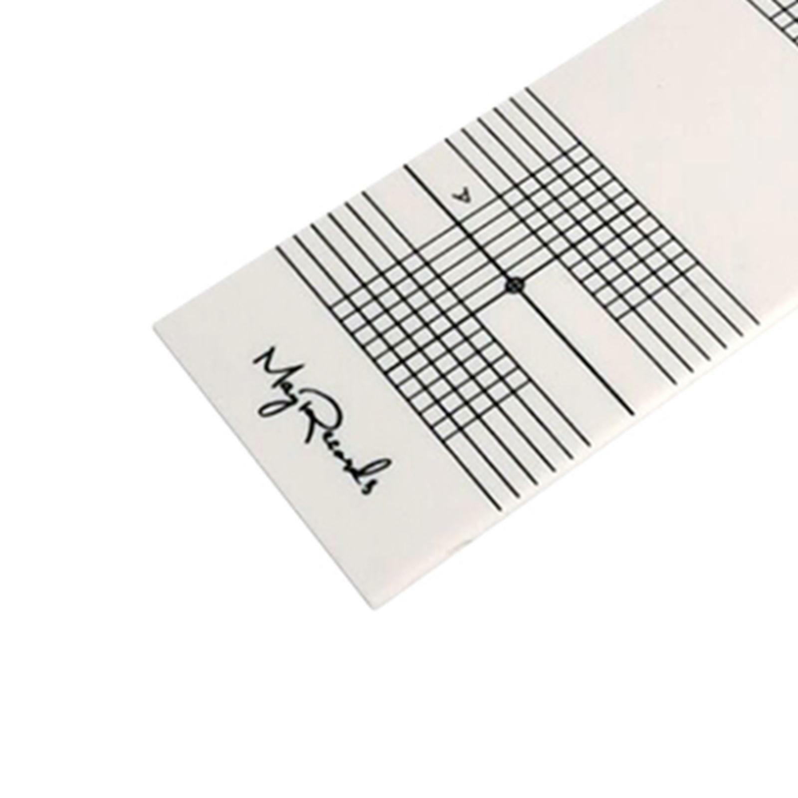 Cartridge Alignment Protractor Tool Not Easy to Break Acrylic Mat for