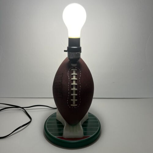 Lampe de football vintage pour enfants NFL sur le thé de démarrage 1998 testée lampe de table de travail - Photo 1 sur 14