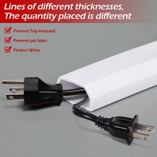 Self Adhesive Mini Trunking PVC Floor Electrical Cable Conduit Wire Channel