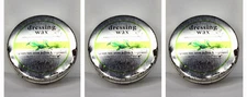 3 Back to Basics DRESSING WAX STYLING WAX Flexible Control GREEN TEA 2.3 oz Each