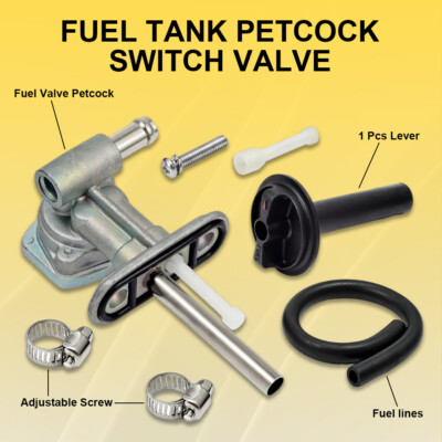 Rubinetto Carburante Con Leva Per Yamaha Kodiak 400/450 E Grizzly 400/450 – Sostituzione Facile E Affidabile
