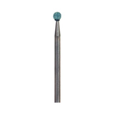 Shofu Dental 0107 Dura-Green Finishing Stones Friction Grip FG Round RD1 12/Pk
