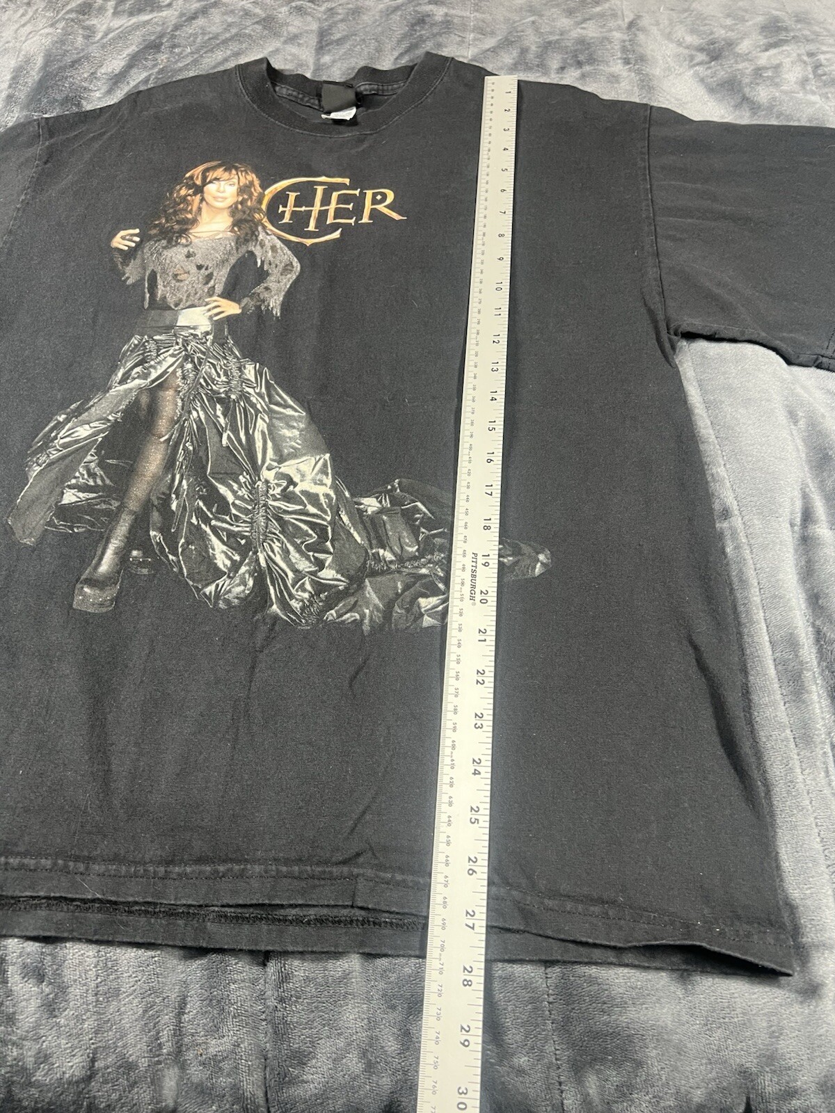 VTG Cher At The Colosseum Caesars Palace Las Vegas Concert T-Shirt Size L thumbnail 6