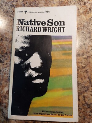 NATIVE SON by Richard Wright 1966 Vtg Perennial Classic Paperback 