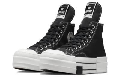 Size 8 - Rick Owens x Converse DRKSHDW DBL DRKSTAR Chuck 70 High