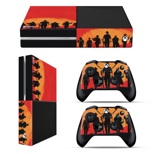 for Xbox One Vinyl Skin Cover Sticker Gaming Console & 2 Controllers Decal Set - Picture 3 of 11