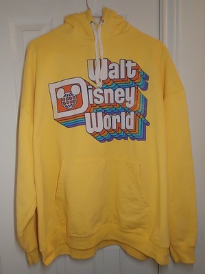 yellow walt disney hoodie