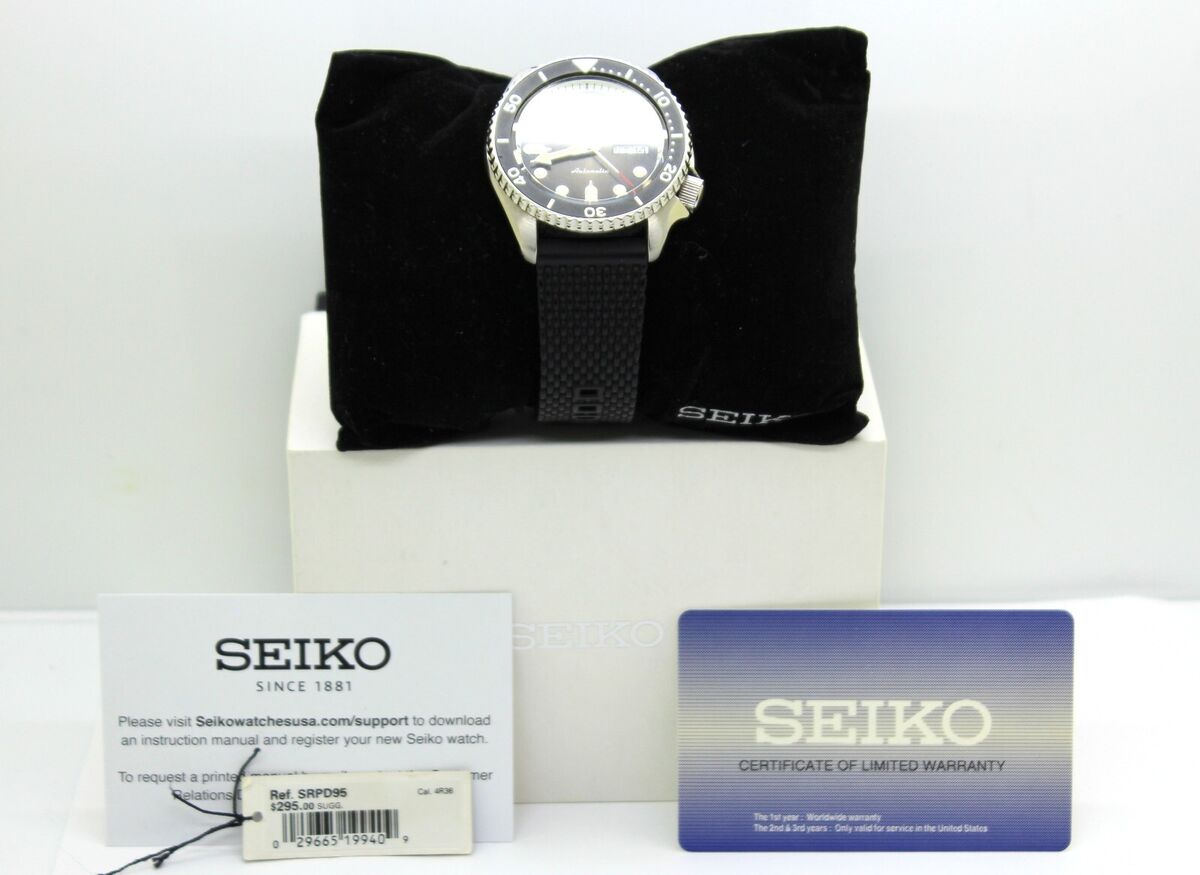 Seiko 5 Sports (4R36-07G0) Men's Watch (Automatic; Rubber Seiko 5 Sports (4R36-07G0) Men's Watch (Automatic; Rubber