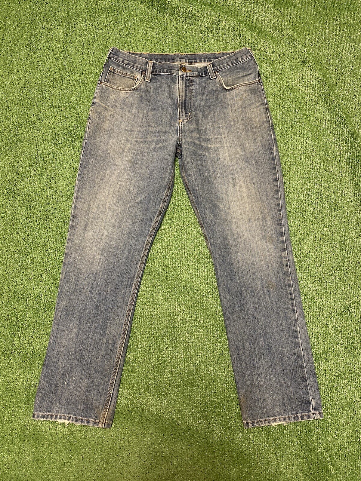 Mens  Size 36x32 (36x30) Denim Distressed Y2k