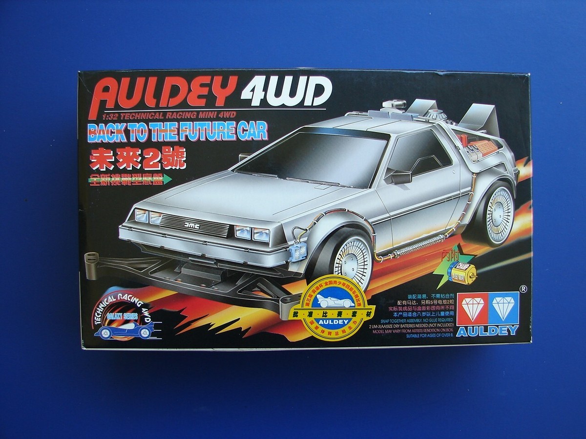 Auldey Back to the Future 2 Delorean 4WD Mini Technical Racing Car