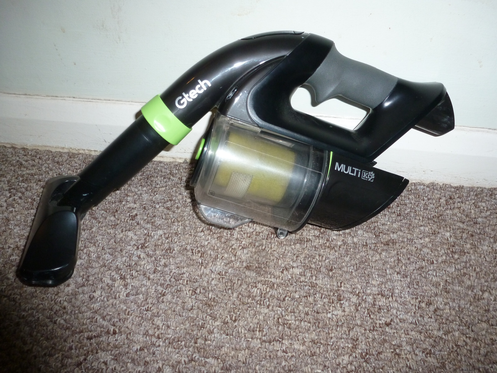 GTECH MULTI POWER FLOOR K9 CORDLESS + HAND HELD UPRIGHT VACUUM CLEANER