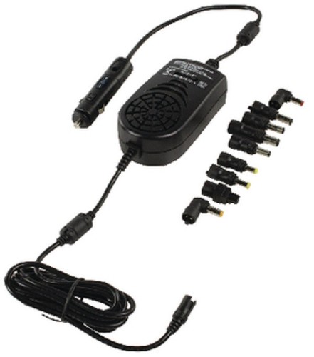 NEW KONIG 150W IN-CAR CAR UNIVERSAL NOTEBOOK POWER ADAPTER WITH 9 CHARGING TIPS - Picture 2 of 2