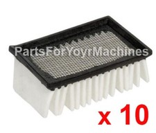10 FILTERS FOR TENNANT 5680, 5700 SCRUBBERS, REPL 1037821, 370113, 10 IN LOT