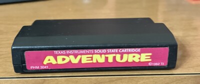 Texas Instruments Game Cartridge- Adventure 1982 | eBay