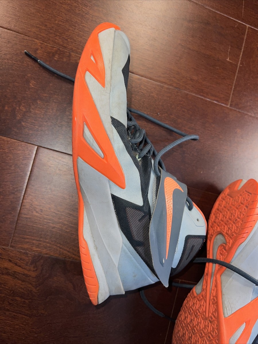 Nike Zoom Soldier 8 Lebron James Trainers Grey/Black Size 11