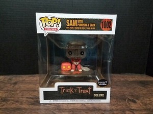 Funko PoP! Trick r Treat SAM w/ Pumpkin & Sack #1002 Deluxe Spirit Exclusive NEW | eBay