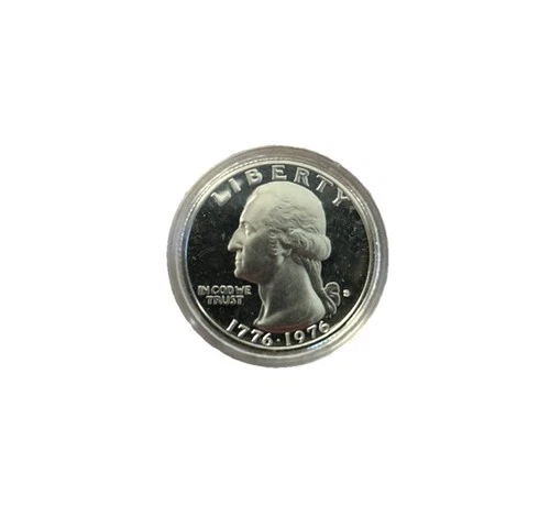 1976 S 40% Silver Washington Bicentennial Quarter US Mint Gem Proof