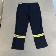 Workrite FR Pants Mens Size 40 x 32 Blue READ