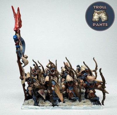 12 Glade Guard Archers 4 per Base - Wood Elves Warhammer Old World