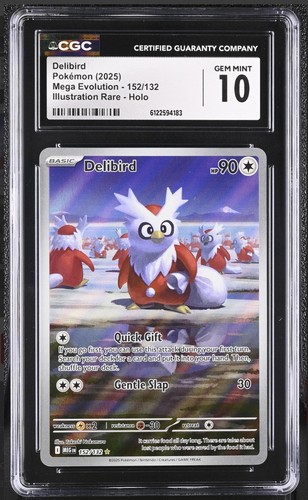 Delibird graded CGC 10 for sale on eBay