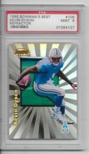 1998 Bowman's Best Kevin Dyson  Refractor PSA 9  269/400