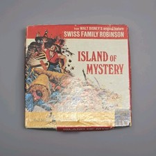 8 MM Movie Walt Disney Swiss Family Robinson, Island of Mystery B W Silent 1112