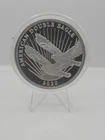 3oz .999 Fine Silver Cook Islands $20 American Double Eagle Coin, 3 Troy Ounce