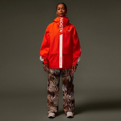 Nike x Nocta DRAKE Tungsten Alien Goretex Jacket Orange SIZE LARGE