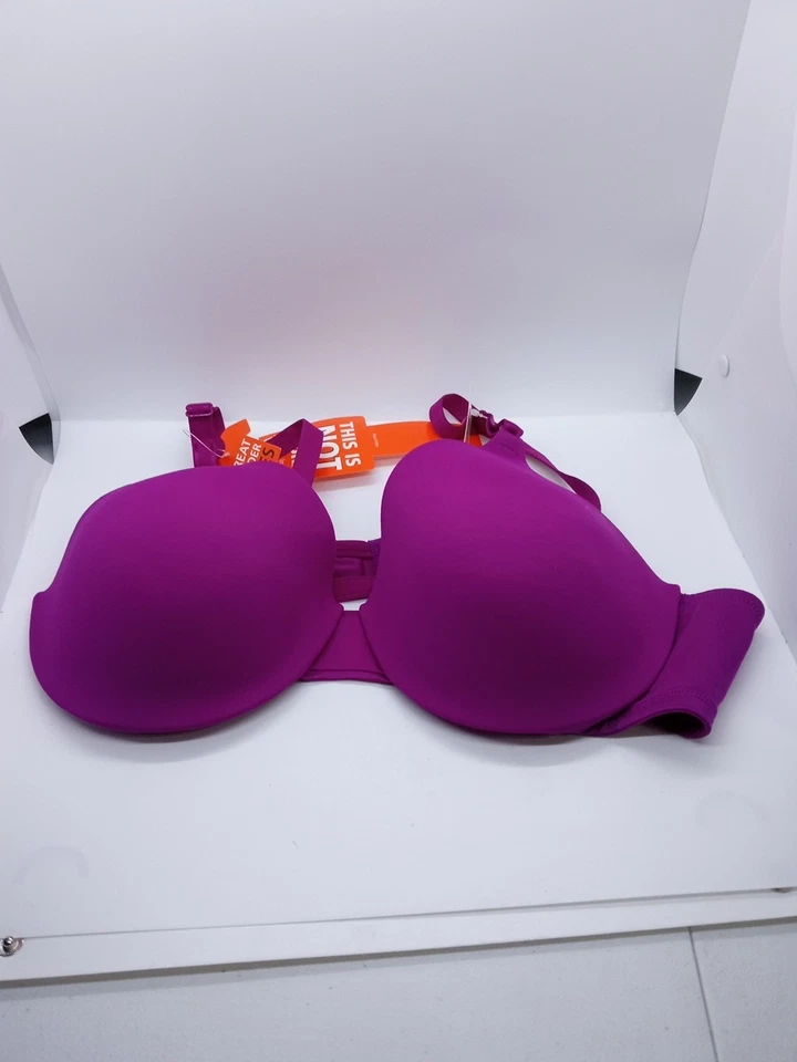 Nuevo con etiquetas Warners 38B This Is Not A Bra Sujetador Camiseta Sujetador con aros ligeramente forrado 01593  Foto 2 de 4