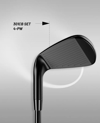 週末限定値下中　希少TAKOMO GOLF 301CBアイアン 4-PW Takomo Dark Irons 301 CB 4-PW, KBS Tour 130 X Black pearl Shft